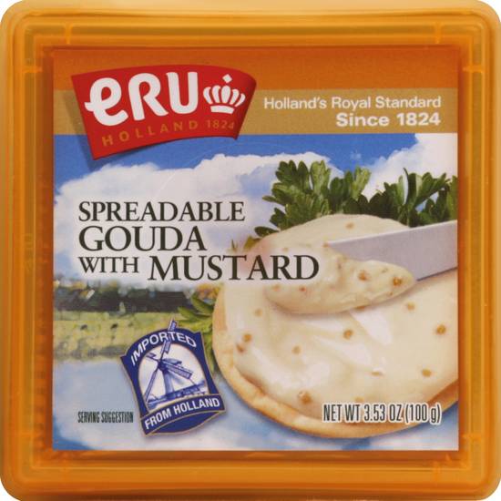 Eru Spreadable Gouda Cheese With Mustard