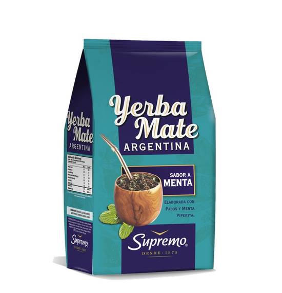 Supremo yerba mate sabor menta (500 g), Delivery Near You