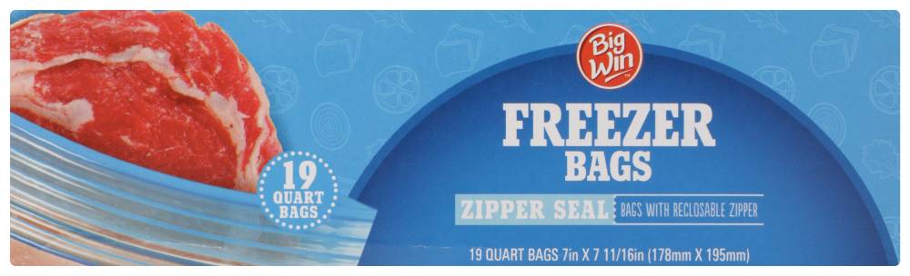 Smp Qt Freezer Bags 19Ct