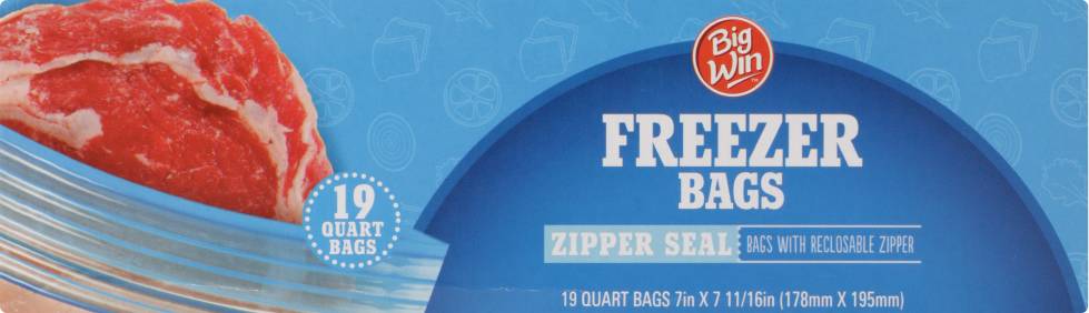 Smp Qt Freezer Bags 19Ct