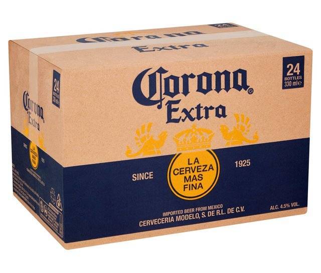 Corona (Brown Box) Bottles (24 Pack) 355mL
