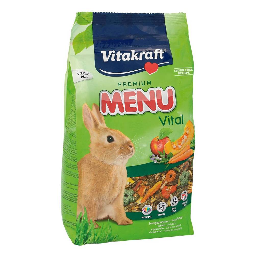 Alimento conejos enano VITAKRAFT 1 kg