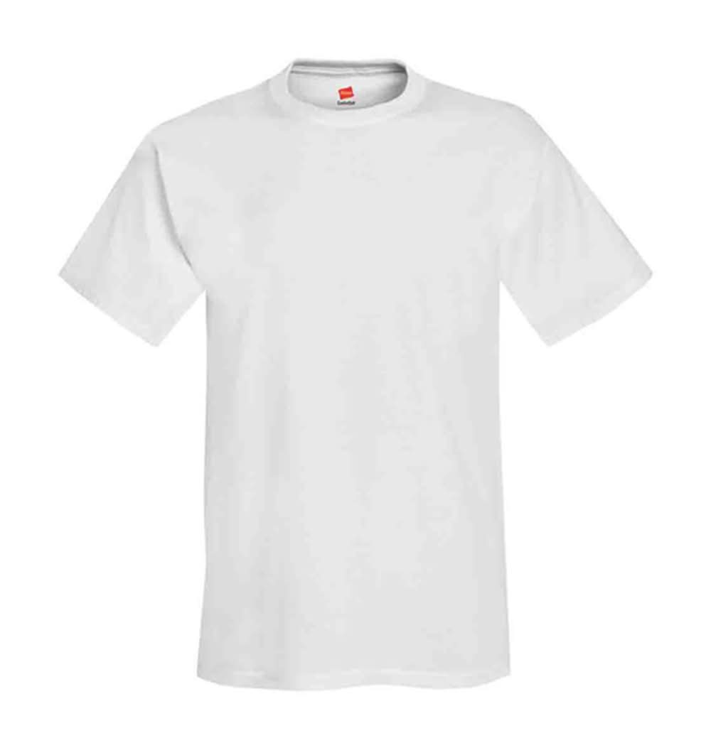 Hanes Men'S Short Sleeve Tee - White Large