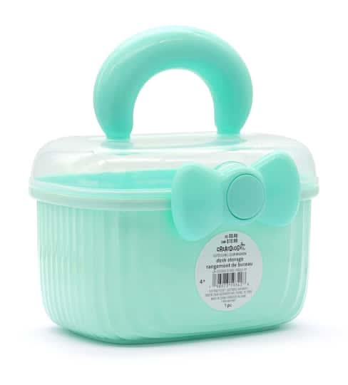 8.25" Blue Desk Storage By Creatology