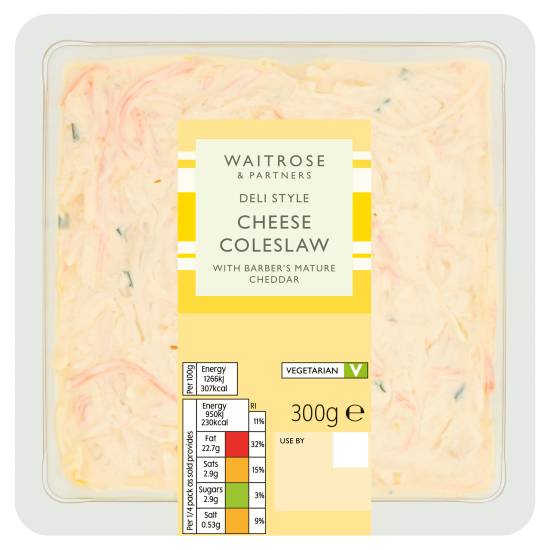 Waitrose & Partners Deli Style Cheese Coleslaw