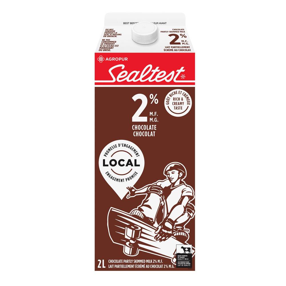 2L Chocolate Milk 2% Ecsl 20