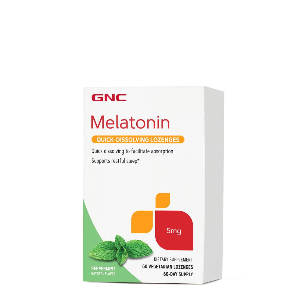 Gnc Melatonin 5 Lozenge