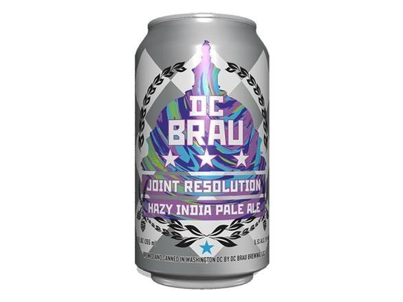 Dc Brau Joint Resolution Hazy Beer (6 pack, 12 fl oz)