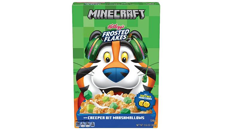 Frosted Flakes Minecraft Family Size