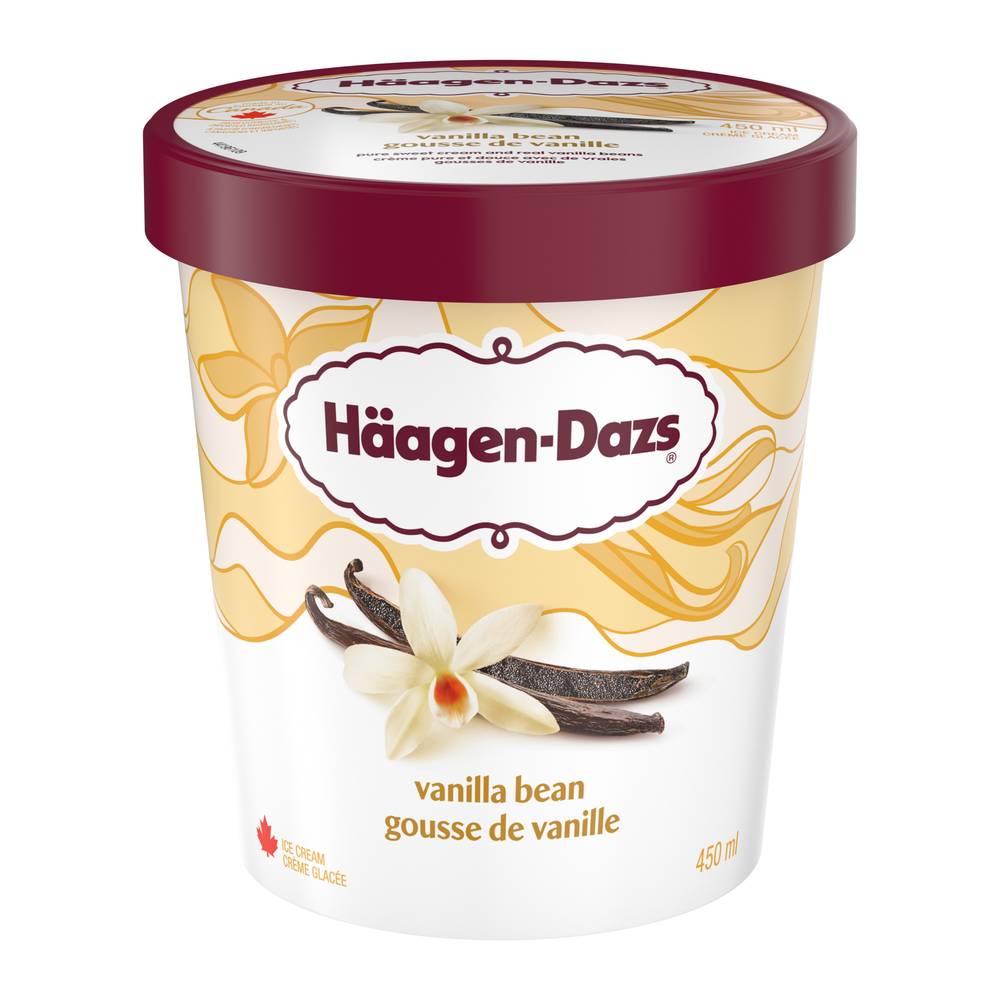 Häagen-Dazs Ice Cream, Vanilla Bean (450 ml)