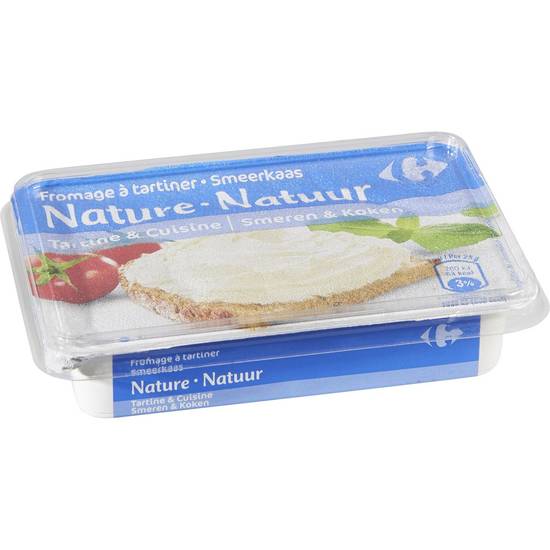 Carrefour - Fromage à tartiner nature