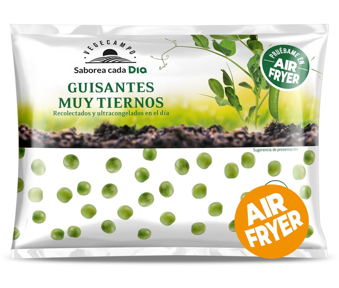Guisantes Superfinos Vegecampo De Dia Bolsa 300 G