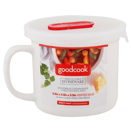 Goodcook Stoneware Vented Mug