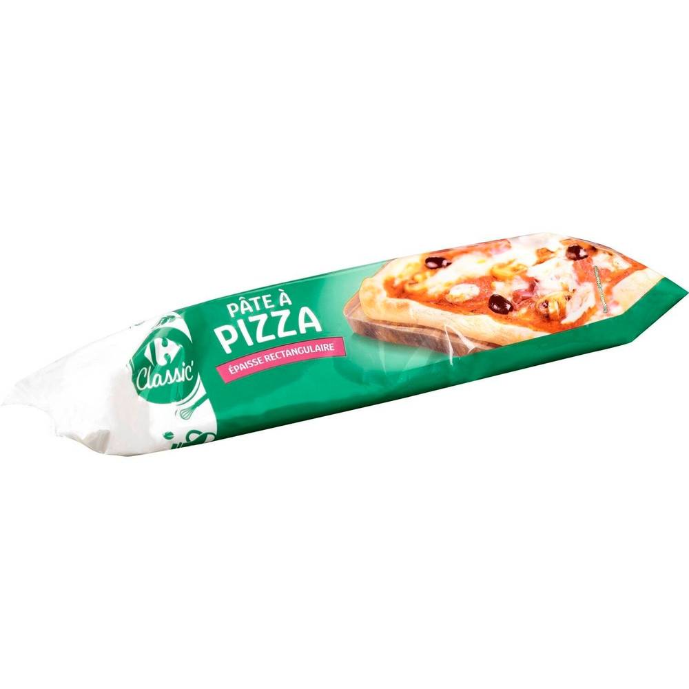 Pâte à pizza CARREFOUR CLASSIC' - la barquette de 385g