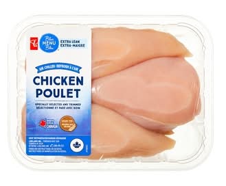 PC Blue Menu Extra Lean Boneless Skinless Chicken Breasts 1.0 EA