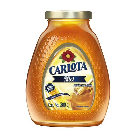 Carlota miel de abeja natural (frasco 300 g)
