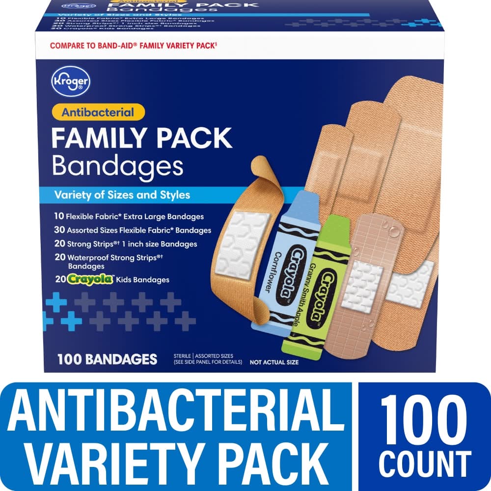 Kroger® Family Pack Assorted Bandages