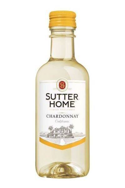 Sutter Home Chardonnay White Wine (187ml plastic bottle)