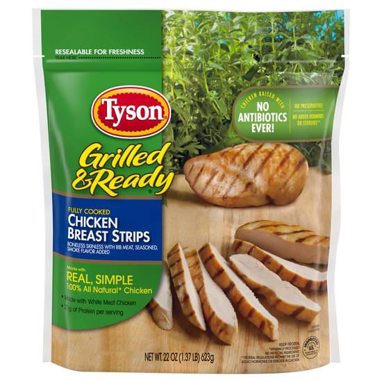 Tyson Grilled and Ready Chicken Breast Strips