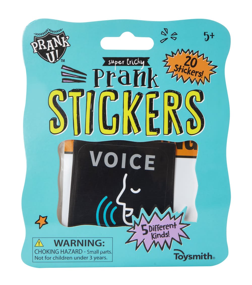 Prank U!™ Prank Stickers 20-Count