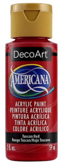 Americana Acrylic Paint Tuscan Red (2 oz)