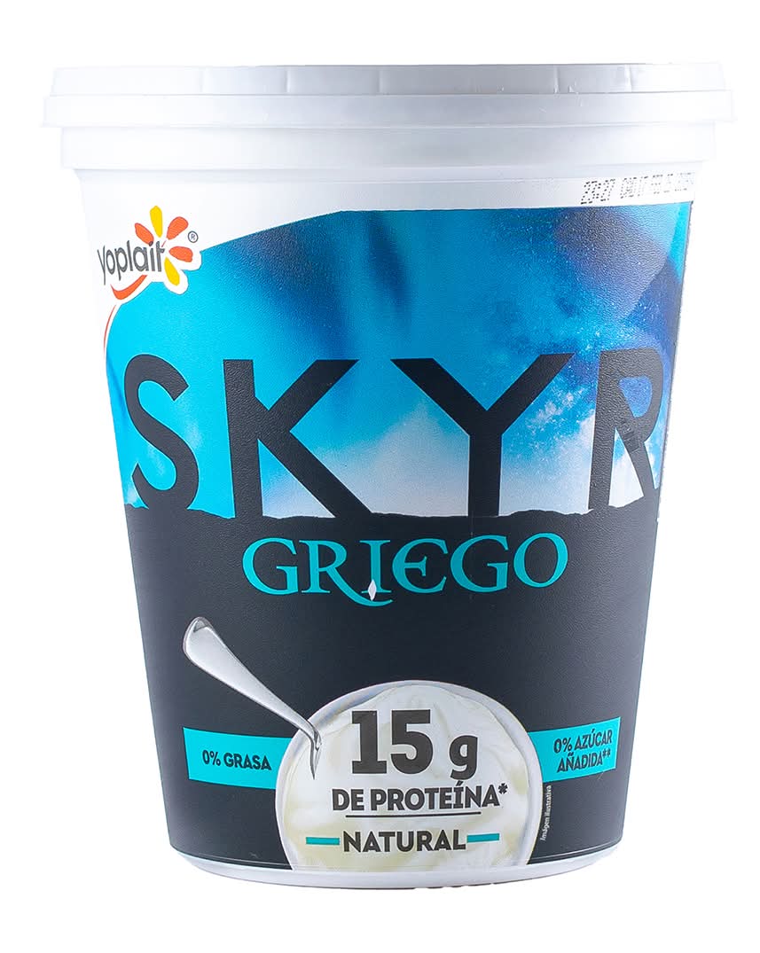 Yoplait · Skyr griego yoghurt natural sin azúcar (750 g)