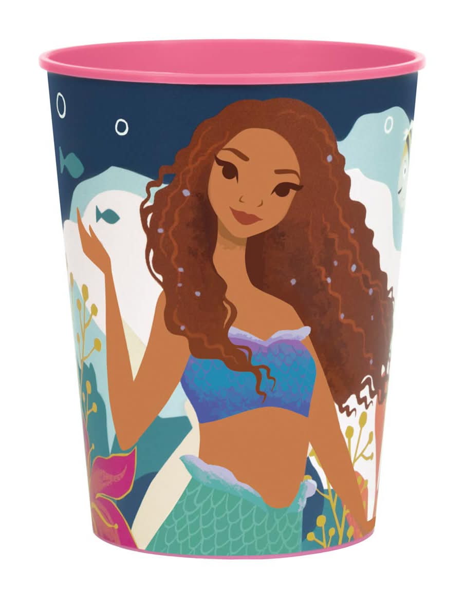 The Little Mermaid 16 Oz Plastic Cup
