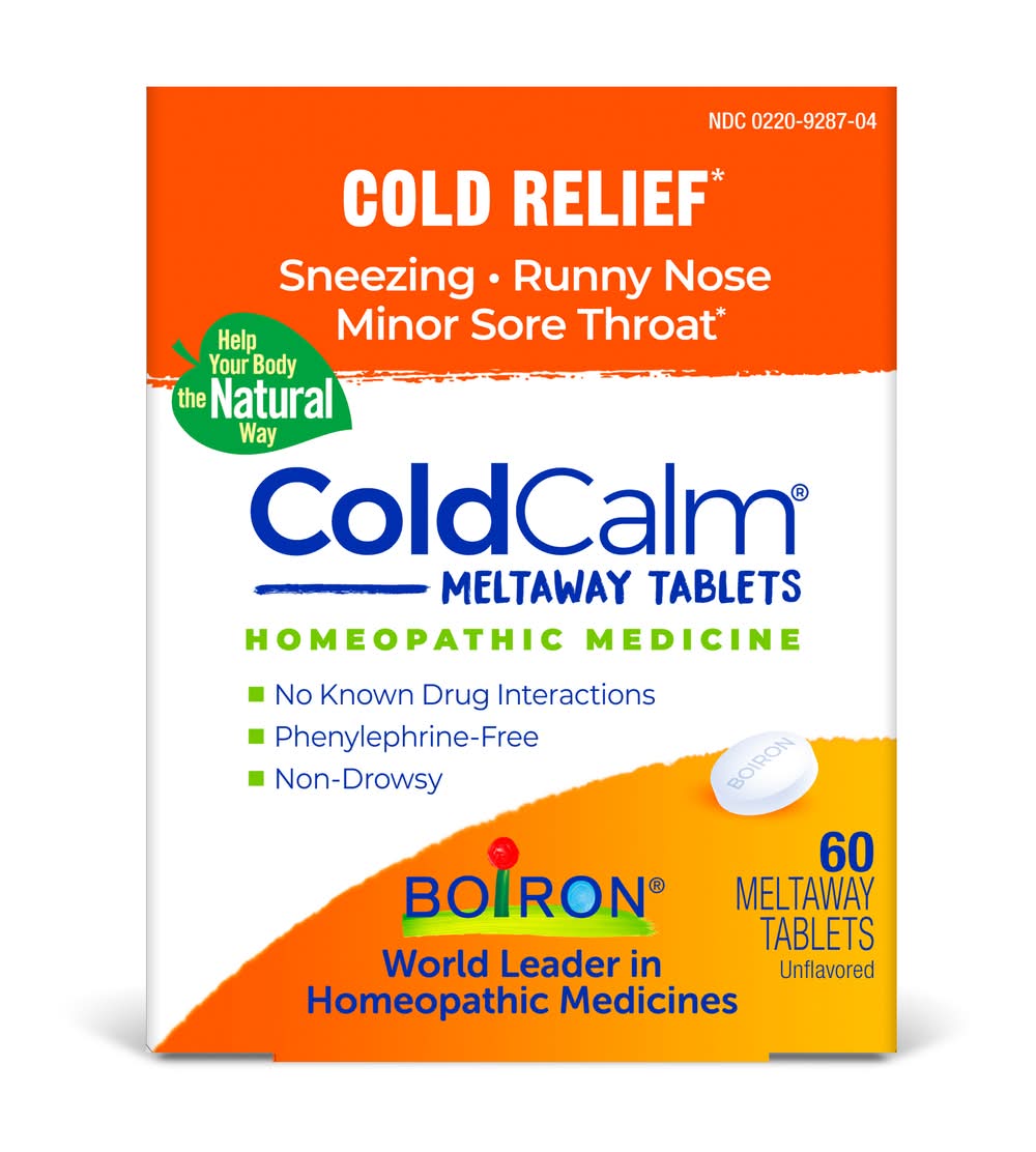 Boiron Coldcalm Cold Relief Meltaway Tablets (60 ct)
