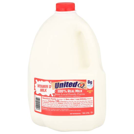 Unitedq Vitamin D Milk (1 gal)
