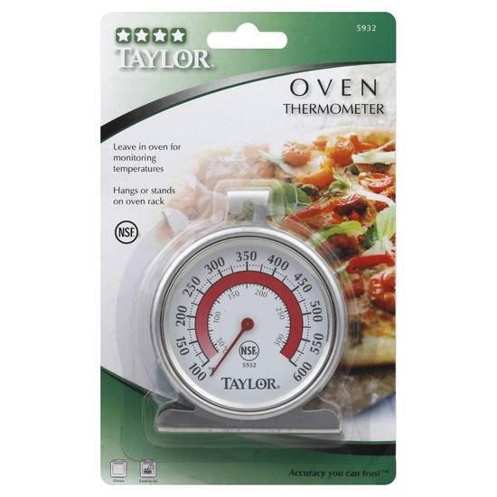 Analogue oven thermometer