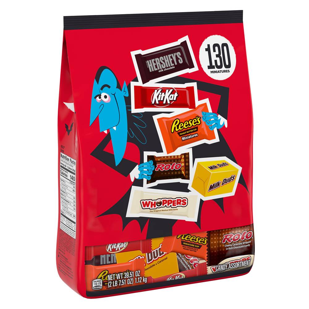 Hershey's Halloween Miniatures Candy Bag (0.21 oz, 185 ct)