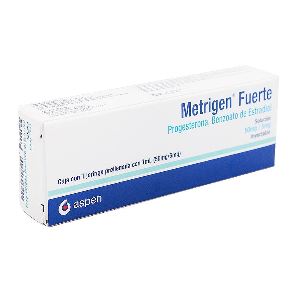 Aspen · Metrigen fuerte solución inyectable 50 mg / 5 mg (1 ml)