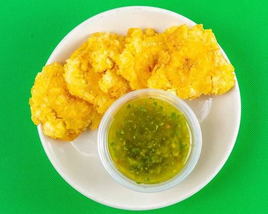 Fried Green Plantain (Tostones) (5 pcs)