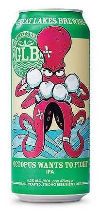 Great Lakes Brewing Octopus Wants To Fight Ipa (473 ml)
