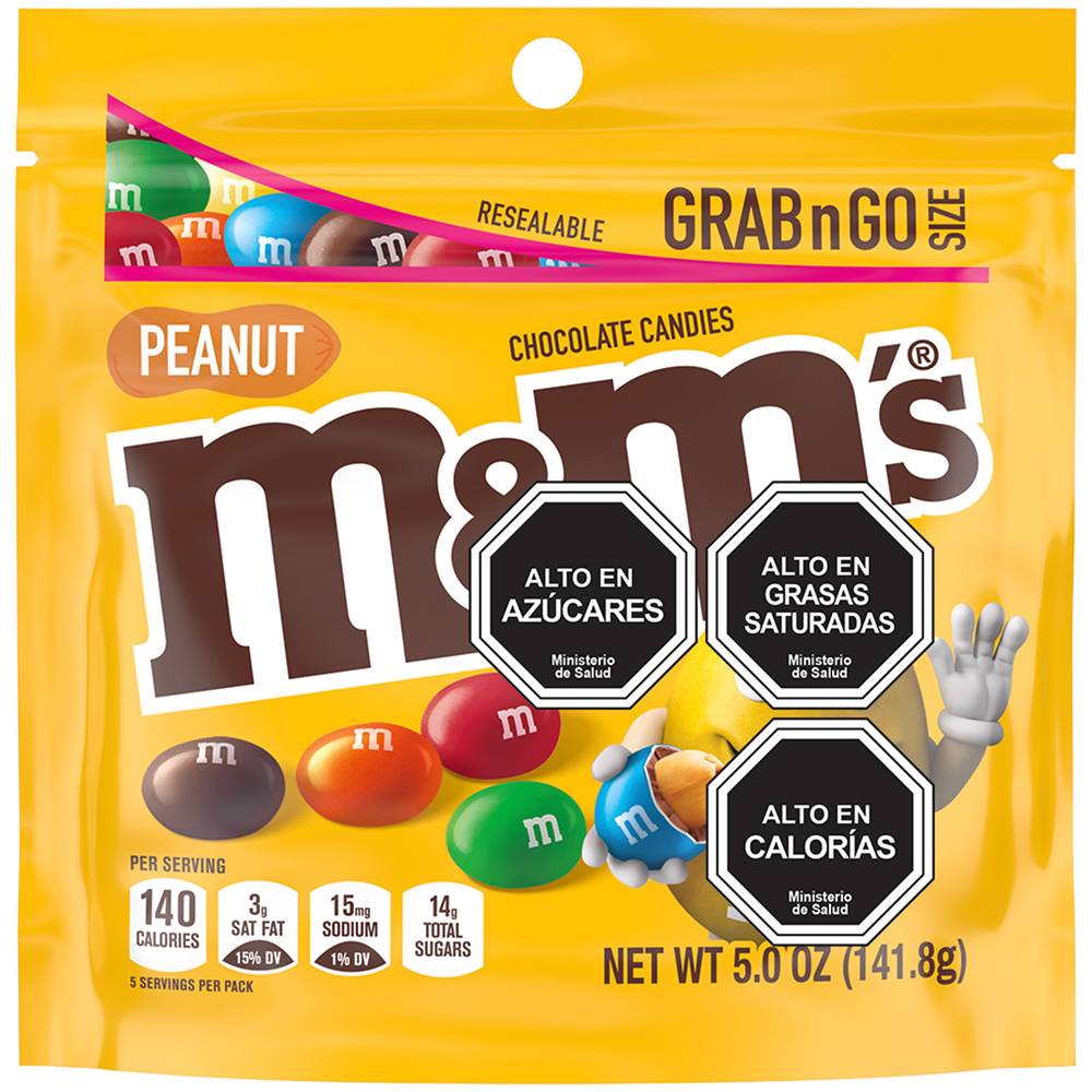 M&m chocolate con maní (141.8 g)