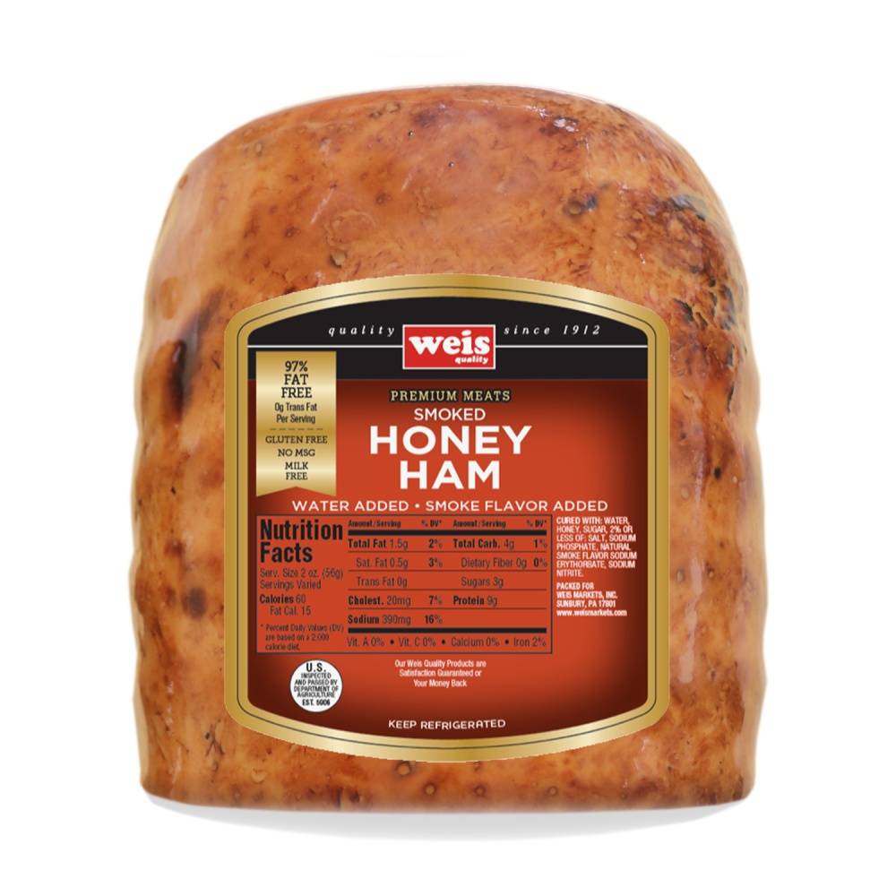 Weis Quality Ham Honey Smoked