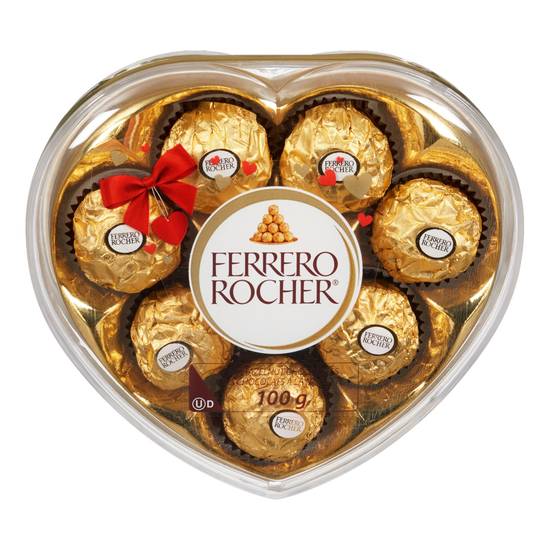 Valconfe19 Ferrero Rocher Heart T8 100 Gr (100.0 gr)