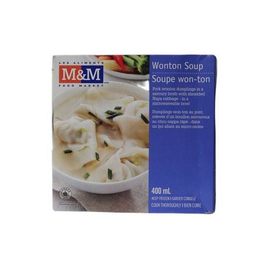 M&M Food Market Wonton Soup (400 ml)