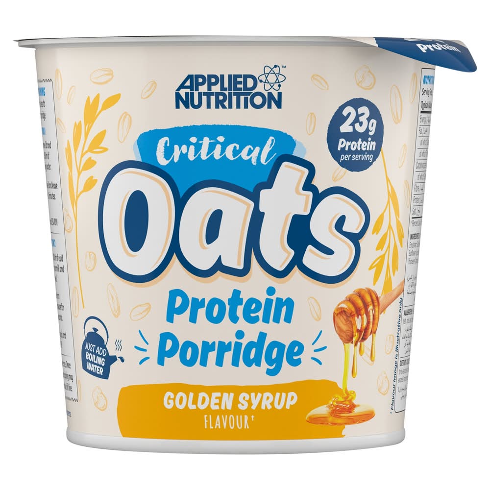 Applied Nutrition Critical Protein Porridge Oats Pot Golden Syrup 60g