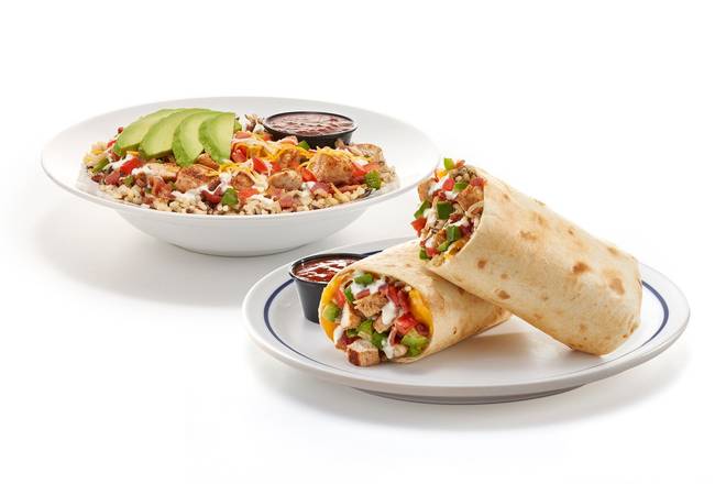 Order New Mexico Chicken Burrito & Bowl  food online from IHOP store, Miami on bringmethat.com