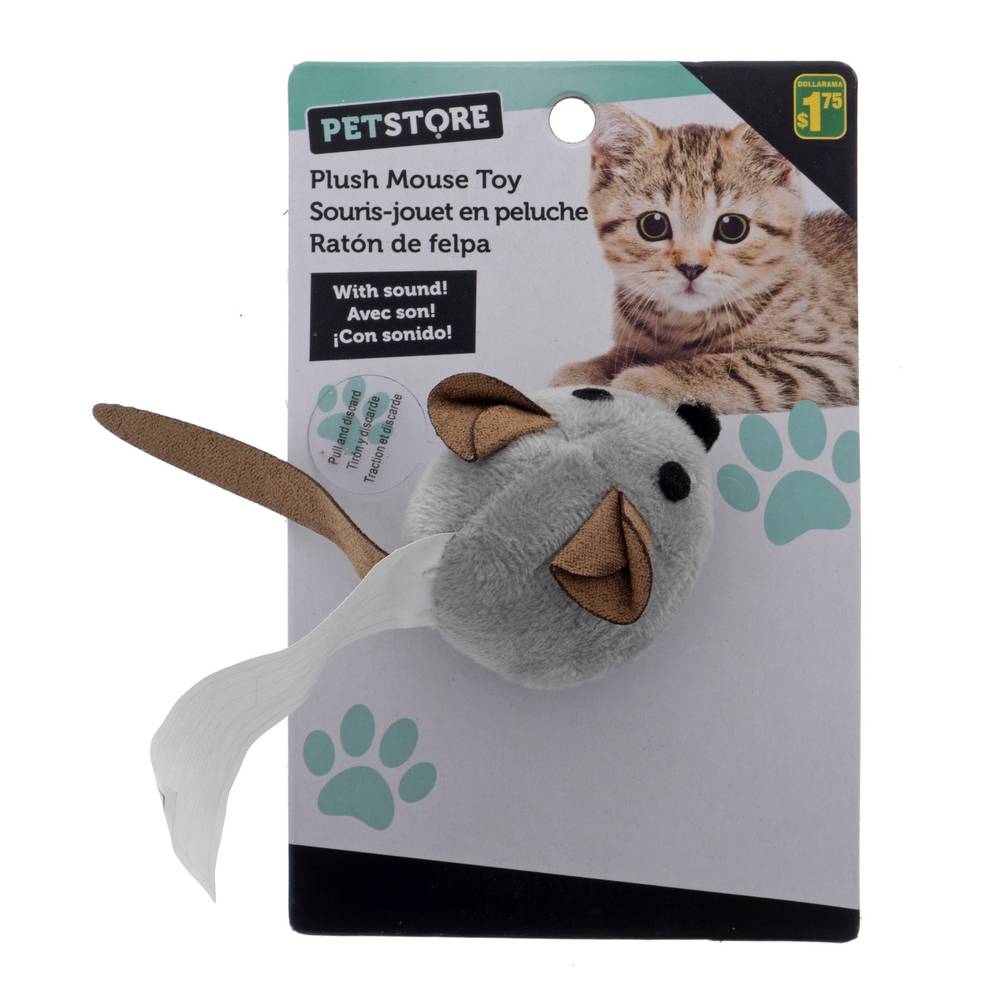 Cat Toy-Plush Mouse with Motion Sound