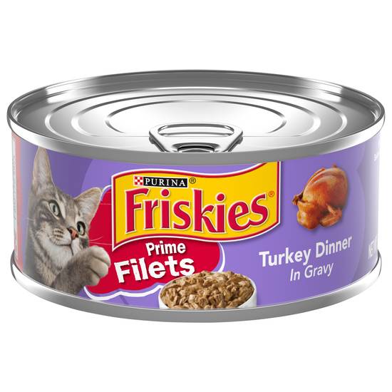 Friskies Purina Filets Turkey Dinner in Gravy Wet Cat Food