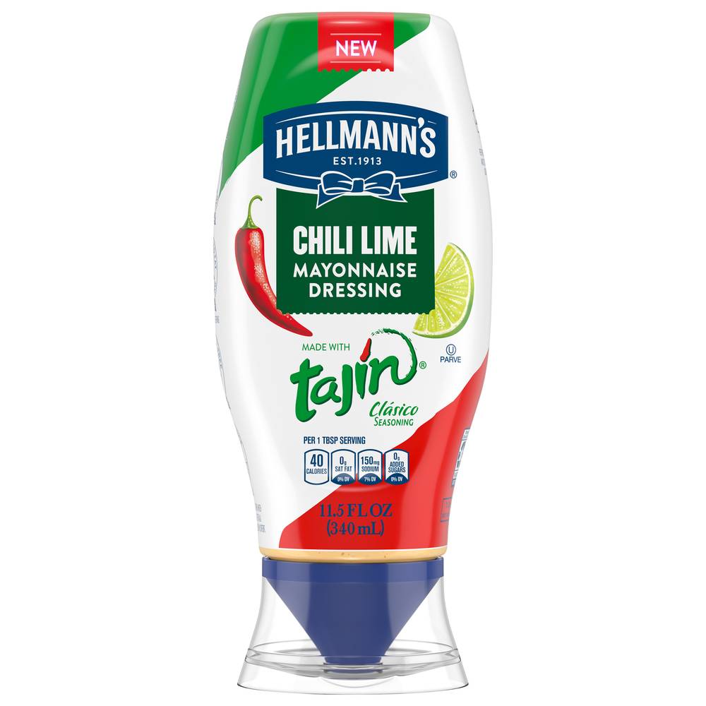 Hellmann's Tajin Mayonnaise Dressing (chili lime)