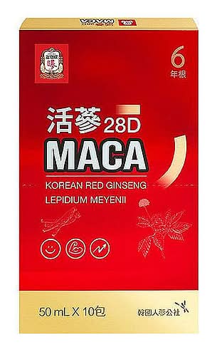 正官庄活蔘28D馬卡飲50ml*10入