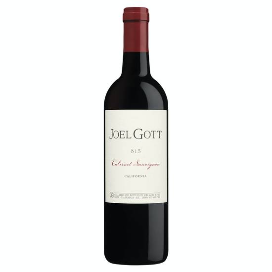 Joel Gott 815 Cabernet Sauvignon Red Wine 2017 (750 ml)