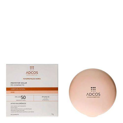 Adcos · Pó compacto com protetor solar fps 50 nude (11 g)