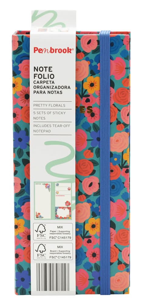 Pembrook Floral Note Folio