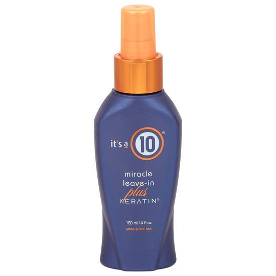 It's a 10 Miracle Leave-In Conditioner Plus Keratin