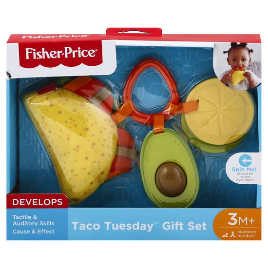 Fisher-Price Toy Taco Tuesday Gift Set 3m+