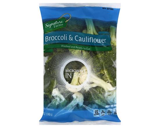 Order Signature Farms · Broccoli & Cauliflower (12 oz) food online from Safeway store, Butte on bringmethat.com